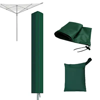 Factory Hot Sale 600D Oxford Fabric Outdoor Clothes Drying Rack Protective Cover, Dustproof and Waterproof Cover for Clothes Drying Rack, Multifunctional Cover