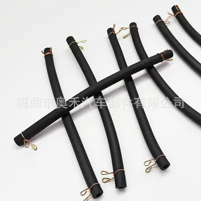18cm Gasoline Engine Carburetor Fuel Hose with Clamp