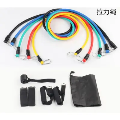 Fitness Resistance Band Set, Multifunctional Strength Training - 8