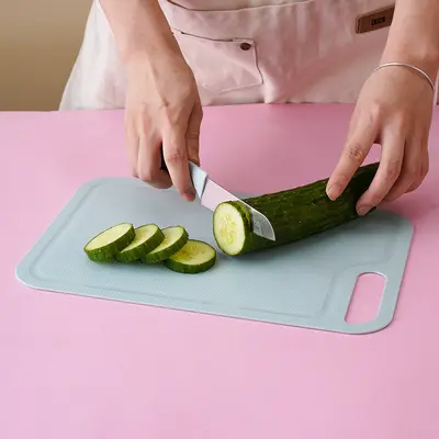Kitchen knife set with cutting boards