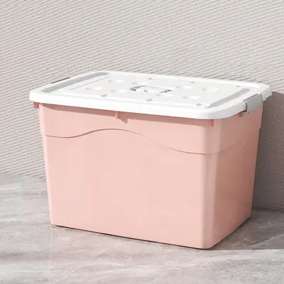 Plastik saklama kutusu, ekstra büyük kapasiteli, giysi ve oyuncaklar için - 8
