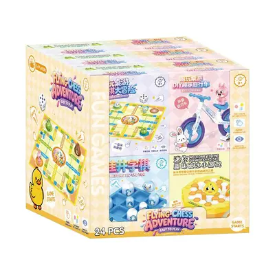 Children's Fun Game Collection with Board Games and Chess - 5