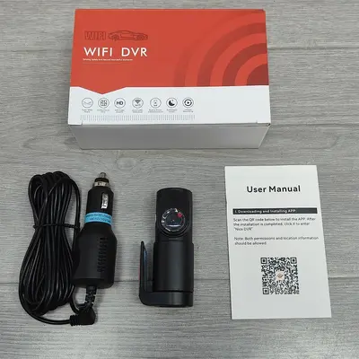 1080P HD Night Vision Dash Cam with Wireless WiFi and Smartphone Connection - 7