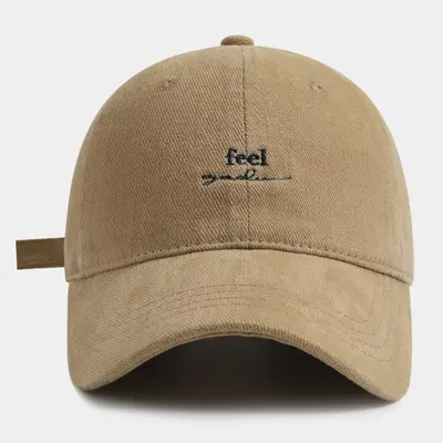Neue Buchstaben-Stickerei Baseballkappe Unisex Herbst-Winter koreanischer Stil Trend vielseitig einsetzbar Duckbill-Kappe lässig gesichtsschmeichelnd - 8