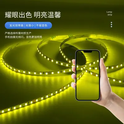 12V Self-adhesive Low Voltage LED Strip 5mm Atmosphere Light 24V Ceiling Reflector Line Light 2835 SMD Line Light Strip