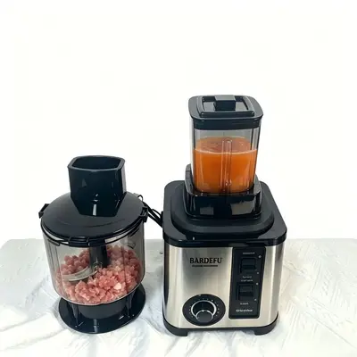 Blender 8in1 meyve sıkacağı paslanmaz çelik mutfak robotu - 5