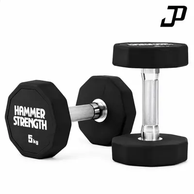 On Kenar Kaplı Dumbell Ticari Fitness Salonu Sabit Dumbell Dökme Demir Yuvarlanmayan Dumbell Standı Seti Özelleştirilebilir Logo - 8