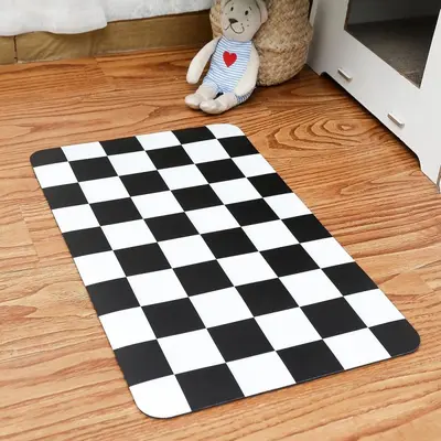 Thick PVC Cat and Dog Feeding Mat, Wipe-Clean - 8