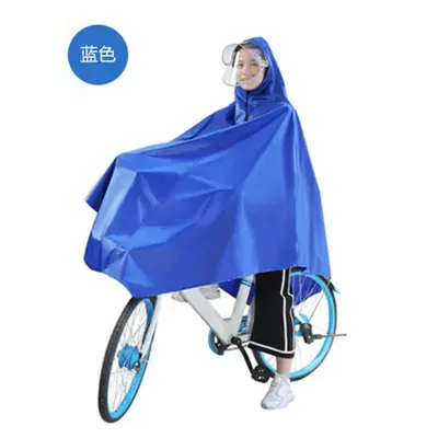 Bicycle Poncho, Thickened Oxford Fabric Double-Sided Rain Cape for Adults