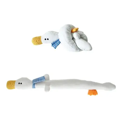 Duck Shaped Squeaky Dog Chew Toy for Interactive Play - 11