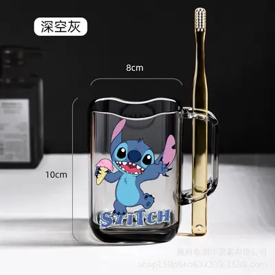 Anime Baskılı Çocuk Diş Fincanı, Sevimli Banyo Gargara Bardağı - 6