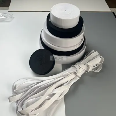 4 cm Flat Elastic Band for Woven Waistbands, 3 mm, 10 m - 4