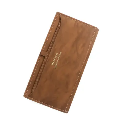MenBense Men's Long Wallet, Large Capacity, Multi-Card Slots - 8