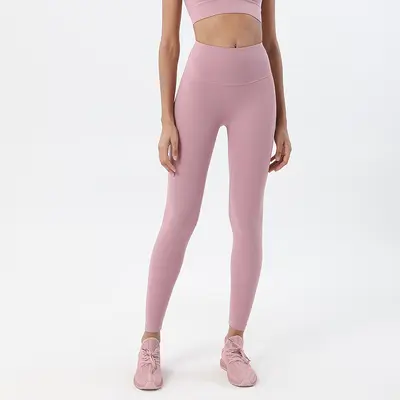 Kadın Elmas Çift Yüzlü Yoga Pantolonu, Çıplak His, Yüksek Bel, Kalça Kaldırıcı - 9