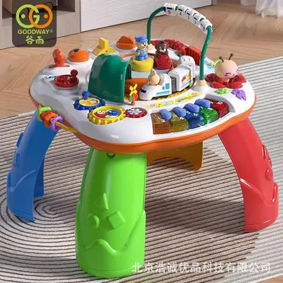 Guyu oyun masası model 8878, bebek öğrenme, çok fonksiyonlu