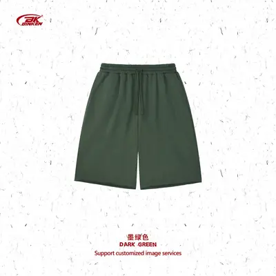 Erkek Yaz Retro Eşofman Şortu, 350G Kumaş, Bol Kesim Koşu Spor Şort - 13