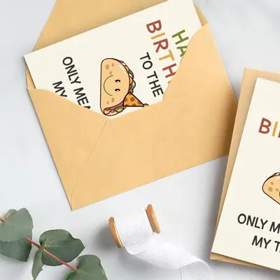 Funny Birthday Card for Husband, Men's Birthday Design