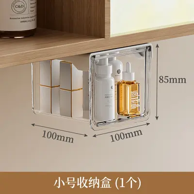 Schublade unter Spiegelschrank, transparenter Kosmetik-Organizer - 7