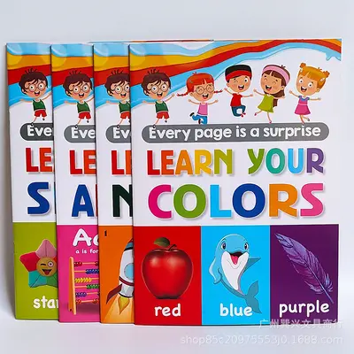 Çocuk erken eğitim defteri, İngilizce ABC ve 123, meyve ve hayvanlar - 1