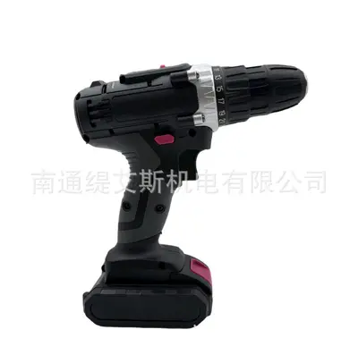 Cross-border multifunctional lithium electric hand drill handheld household electric cordless drill rechargeable drill set