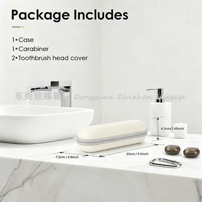 Travel Electric Toothbrush Case, Compatible with Oral-B/Philips Sonicare/Aquason - 5