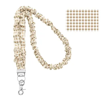 Thick Hair Tie Lanyard with ID Card Holder Strap - 10