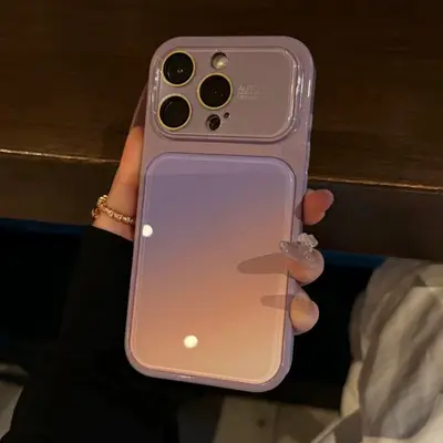 Apple iPhone 18 Pro Max Uyumlu Telefon Kılıfı, 3D Kontrast Renk, Büyük Pencereli, Darbeye - 8