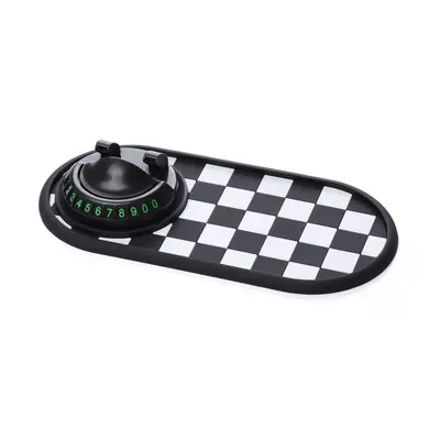 Car Anti-Slip Dashboard Mat with Phone Navigation Holder and Air Freshener Slot - 13
