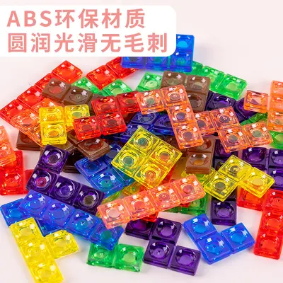 3d立体俄罗斯方块 智力互动拼图拼板益智亲子 跨境儿童桌面玩具