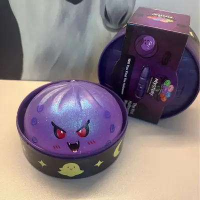 Cadılar Bayramı Vampir Baozi Squishy Oyuncak, Yavaş Geri Dönüşlü