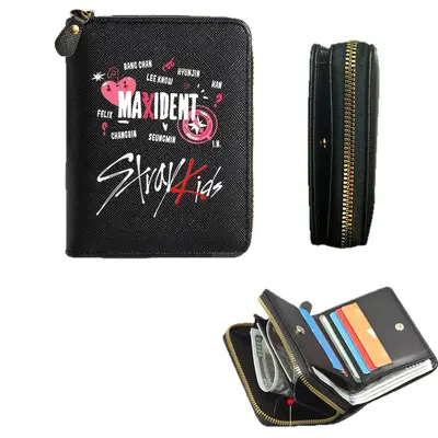 Stray Kids Men's Long Wallet, Large Capacity, Multi-Card Slots - 5