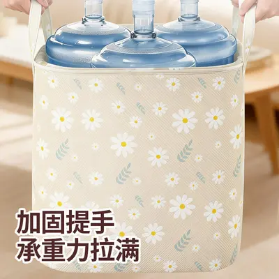 Foldable storage box, large capacity, with handles - 4