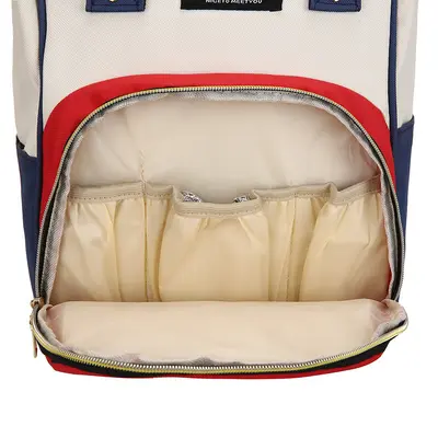 Mommy Diaper Bag Large Capacity Waterproof Oxford Cloth Backpack - 4
