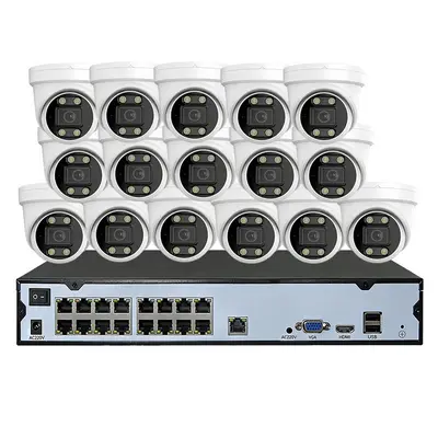 Xiongmai 16-channel POE surveillance kit, 4K, AI face detection - 7