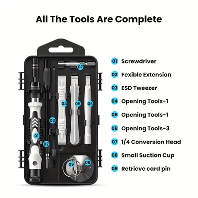 115-in-1 Precision Screwdriver Set for Phone and Computer Repair
