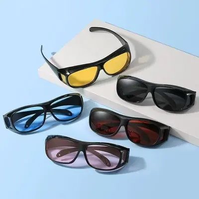Herrenarbeitsschutz-Outdoor-Myopie-Schutzbrille, Nachtsichtbrille, winddicht, Schutzbrille gegen Sandflug, Radsport-Sportsonnenbrille, polarisiert