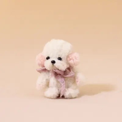 Handmade Twist Stick Pets: Kitten, Puppy, Bear, for BJD Doll Accessories - 9
