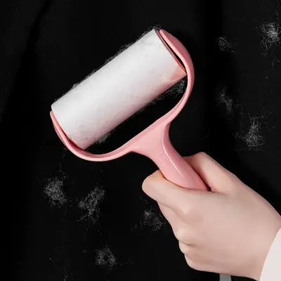 Peelable lint roller adhesive clothes pet hair remover - 3