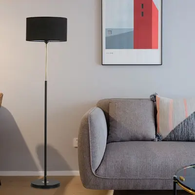 Nordic LED Floor Lamp, Modern Minimalist, for Bedroom and Study
