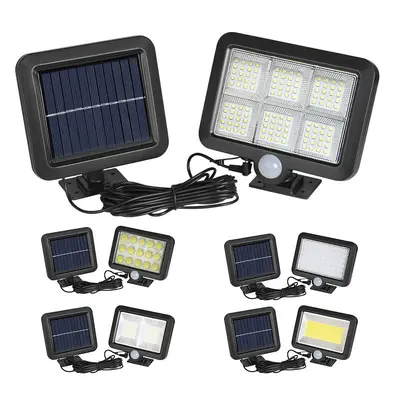 Güneş enerjili sokak lambası, bölünmüş tip bahçe duvar lambası, şarj edilebilir dış mekan aydınlatması, LED sokak lambası, ışık kontrollü insan vücudu sensörlü ışık