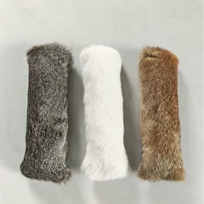 Rabbit Fur Pillow Cat Toy with Catnip Scent Self-Play
