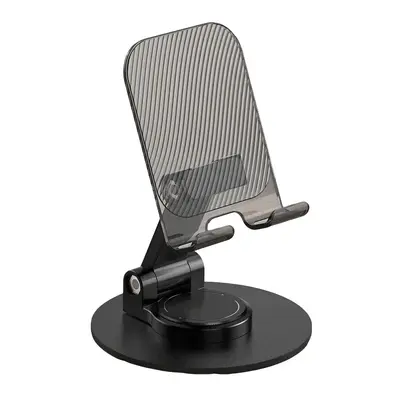 Mini Portable Foldable Phone Stand All-Metal Desktop Rotatable Weighted Base Lazy Holder Stock Wholesale