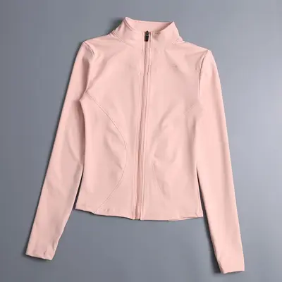 Damen-Fitnessjacke, schlank geschnitten, schnelltrocknend, mit Sonnenschutz, langärmlig - 12