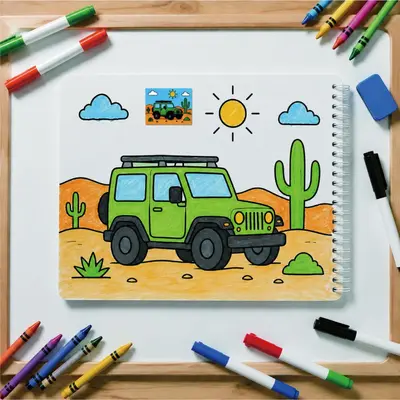 Children's Traffic Sticker and Coloring Book, 600 Stickers, Ages 3-8, CPC Certified - 4