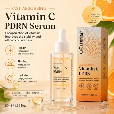 Cross-Border TK Bestand Amz neuer Trend PDRN klärend strahlend Vitamin-C-Serum Vitamin C Serum - 5