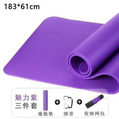 Kaymaz yoga matı, 2026 model, darbe emici, kalın ve geniş - 6