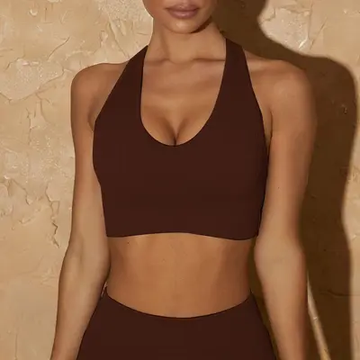 Women's Seamless High-Density Yoga Set, Slim Fit - 8