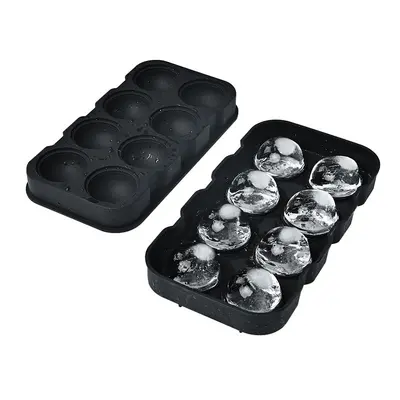Large silicone ice mold food grade ice cube mold easy release frozen ice ball mold home use ice bar ice maker