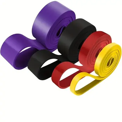 TPE Resistance Band Fitness Expander, Pull-Up Assist Loop - 1