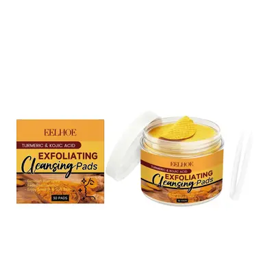 EELHOE kojic acid cleansing pads, moisturizing refreshing